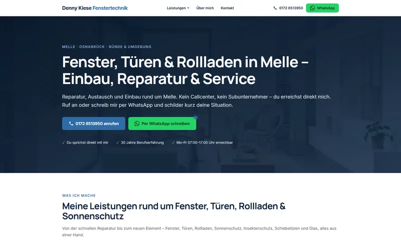 Kiese Fenstertechnik: Astro-Referenz